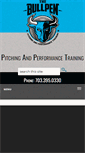 Mobile Screenshot of bullpenpitching.com